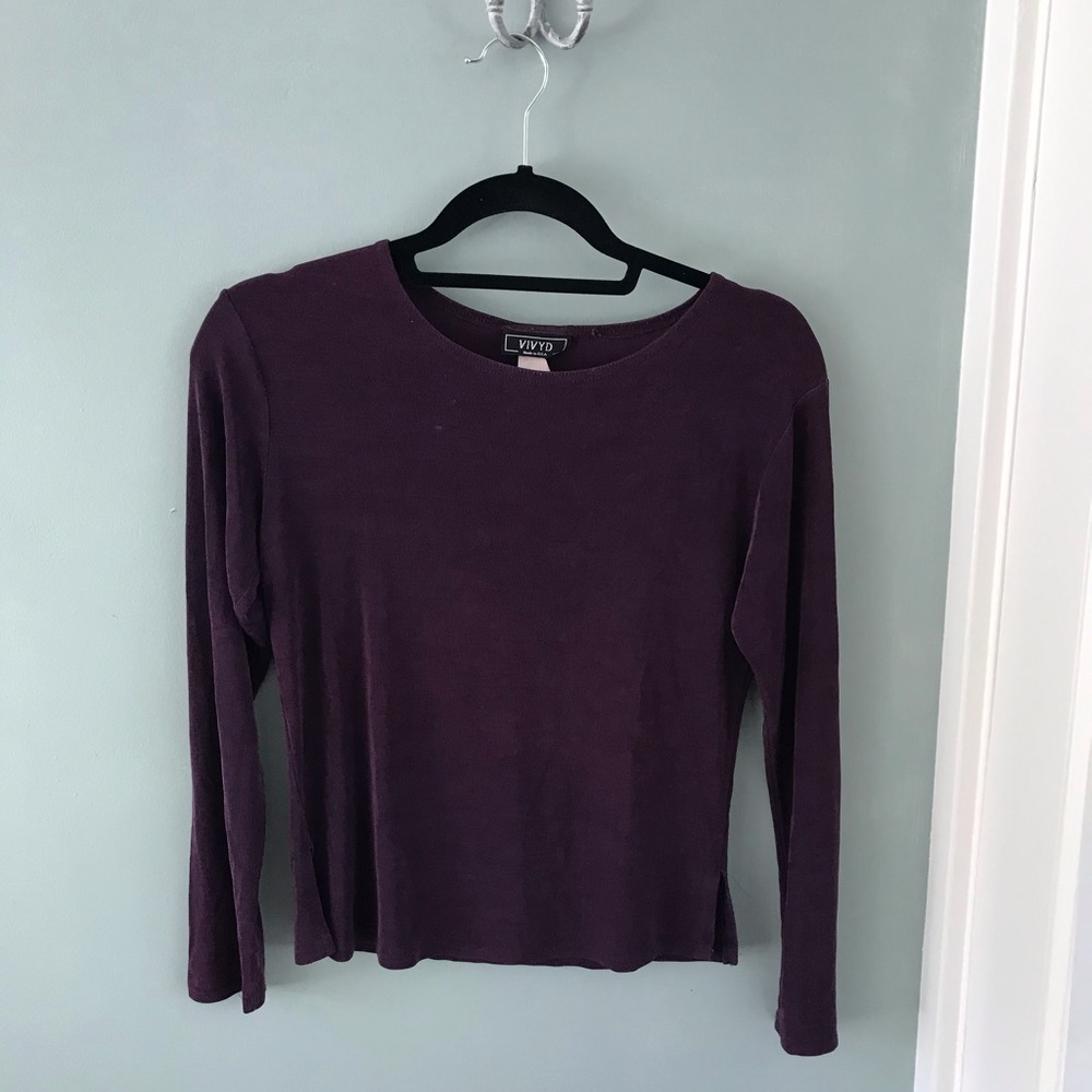 Vintage Purple Long Sleeve